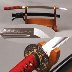 Iato Clay Tempered Carbon Steel Wakizashi