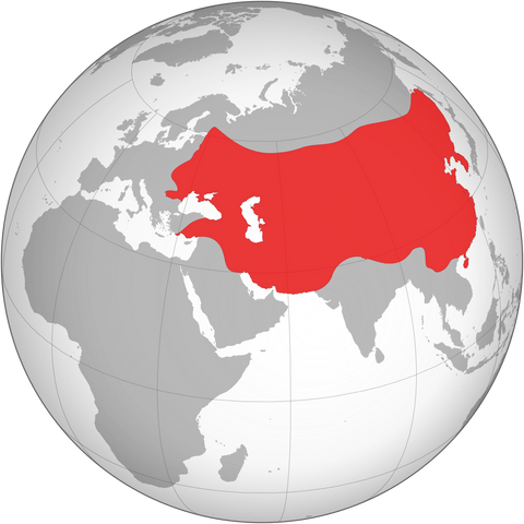 Mongol Empire Greatest Extent