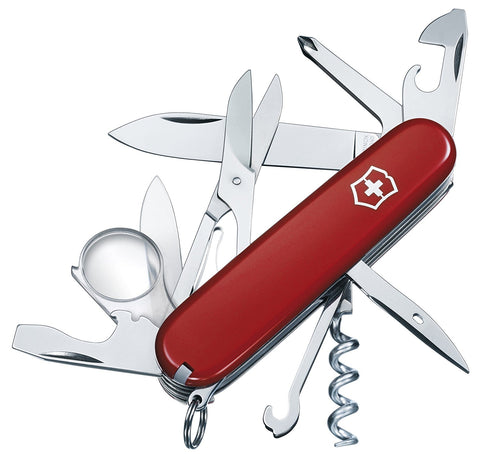 Victorinox Explorer Army Knife - Red