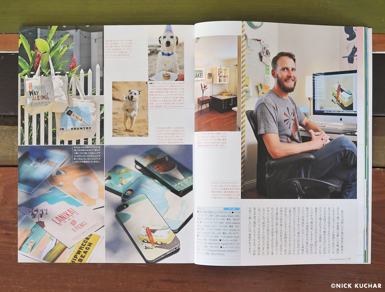 Nick Kuchar Luxury Hawaii Japan Magazine