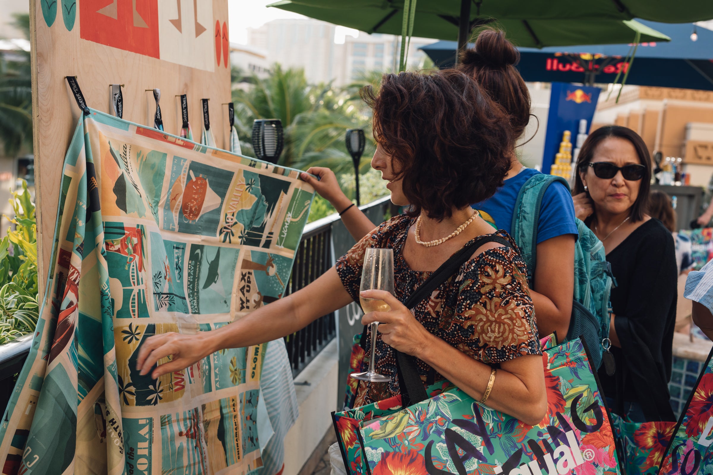 Surfer Towel Event at the Waikiki Beachcomber