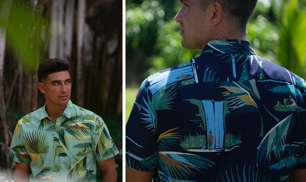 Nick Kuchar x Kahala Mauka Aloha Shirt Collaboration