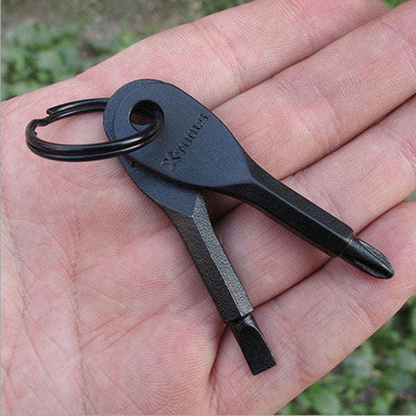 Stainless Steel Screwdriver Key/Key Ring