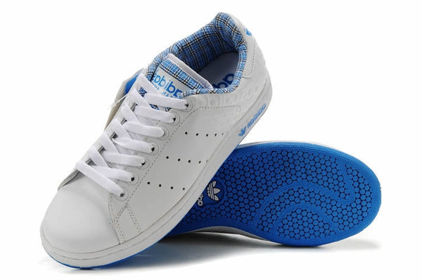 adidas stan smith 2 white blue