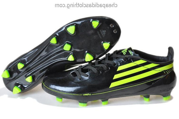 adidas black and green football boots