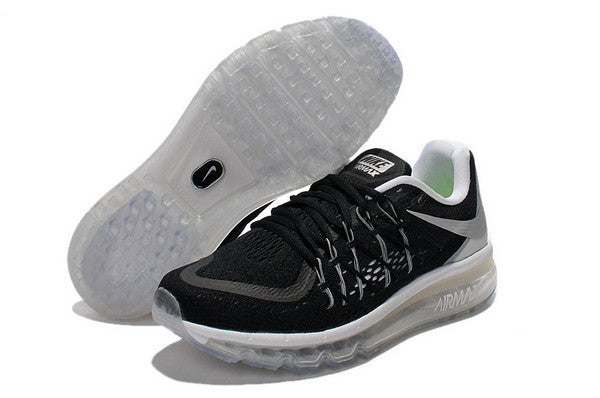 nike air max 2015 mens black and white