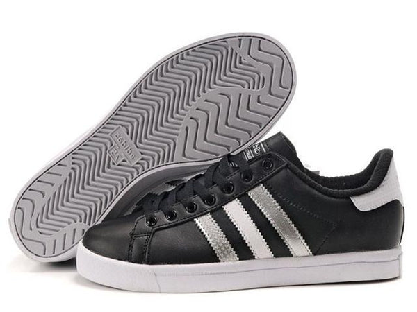 adidas court star black