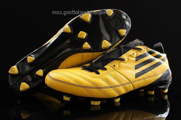 yellow f50 boots