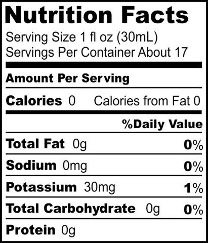 Nutrition Facts - CoolBrew®