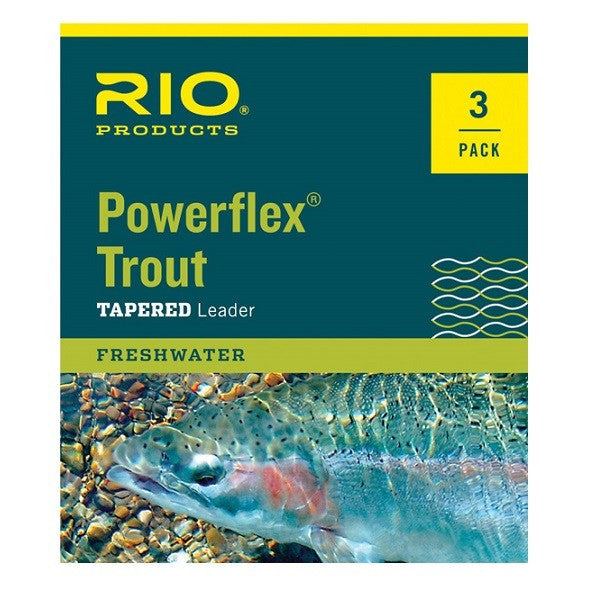 RIO Powerflex Trout Leader 7.5ft  3pk