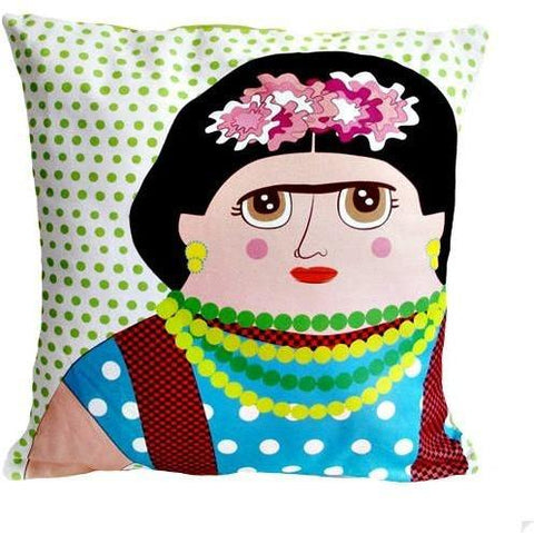Late Greats Hand Made Frida Khalo Pillow