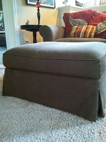 Oversized Stuffed Ottoman