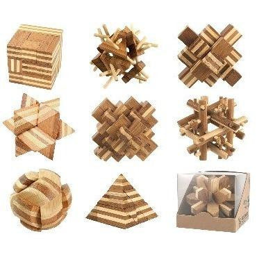 Bamboo Brainteaser Puzzles