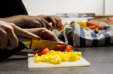 Prep Area with Cutting Board