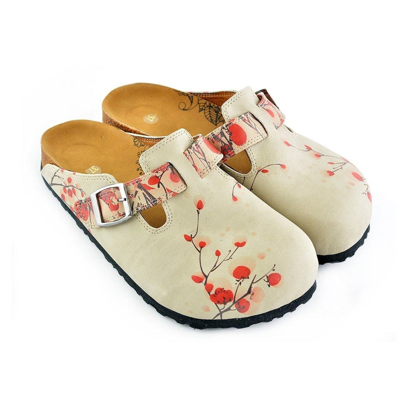 floral clogs