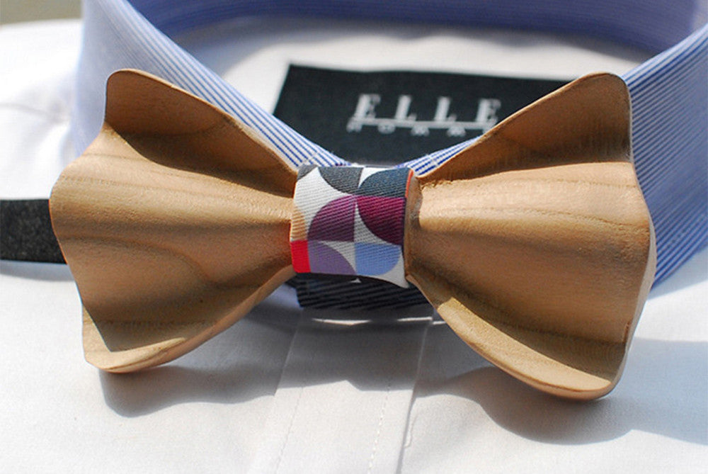 Wooden Bow Tie