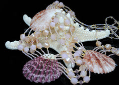 Mermaid Majesty Beaded Shell Necklace