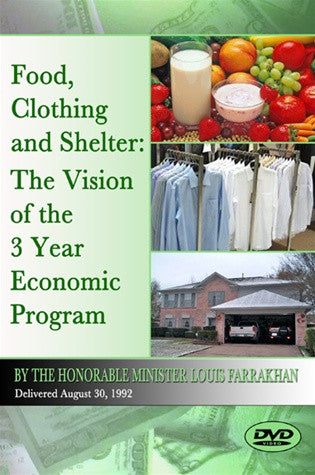 Food, Clothing and Shelter: The Vision of the 3-Year Economic Program
