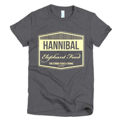 Hannibal Elephant Food - Short sleeve women's t-shirt