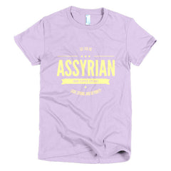 Assyrian Iron Tipped Spears - Short sleeve women's t-shirt