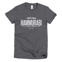 Hammurabi Barristers and Solicitors - Short sleeve women's t-shirt