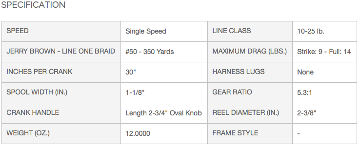 avet sx 5.3 lever drag casting reel specifications