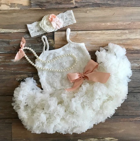 Sweet Peach Tutu Dress