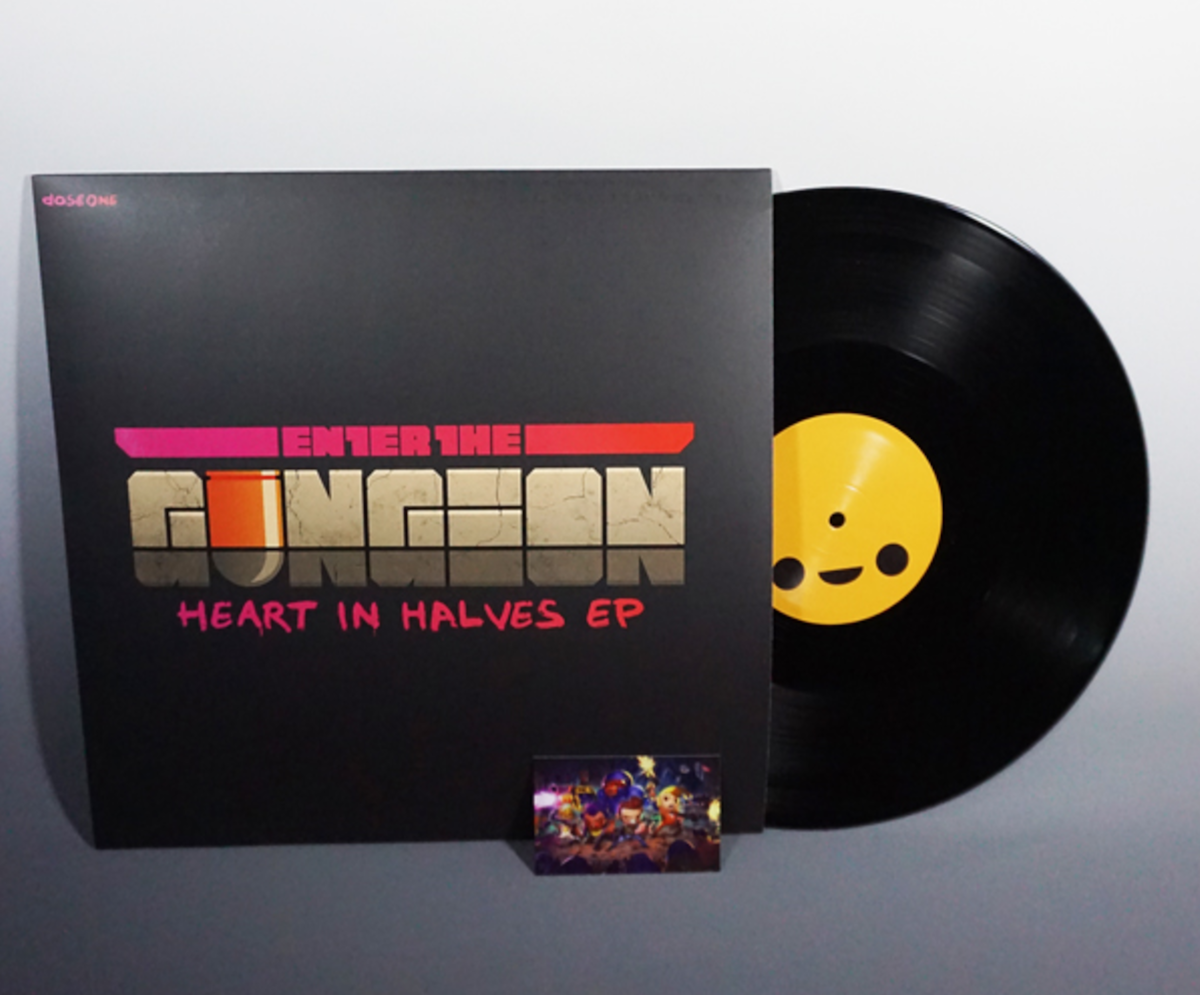ENTER THE GUNGEON: HEART IN HALVES EP on vinyl
