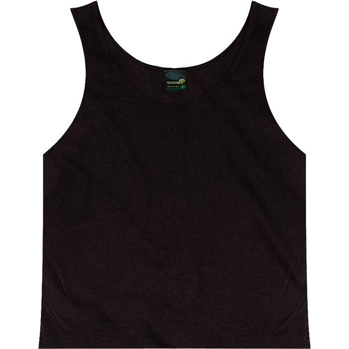 Black Military Tank Top Galaxy Army Navy