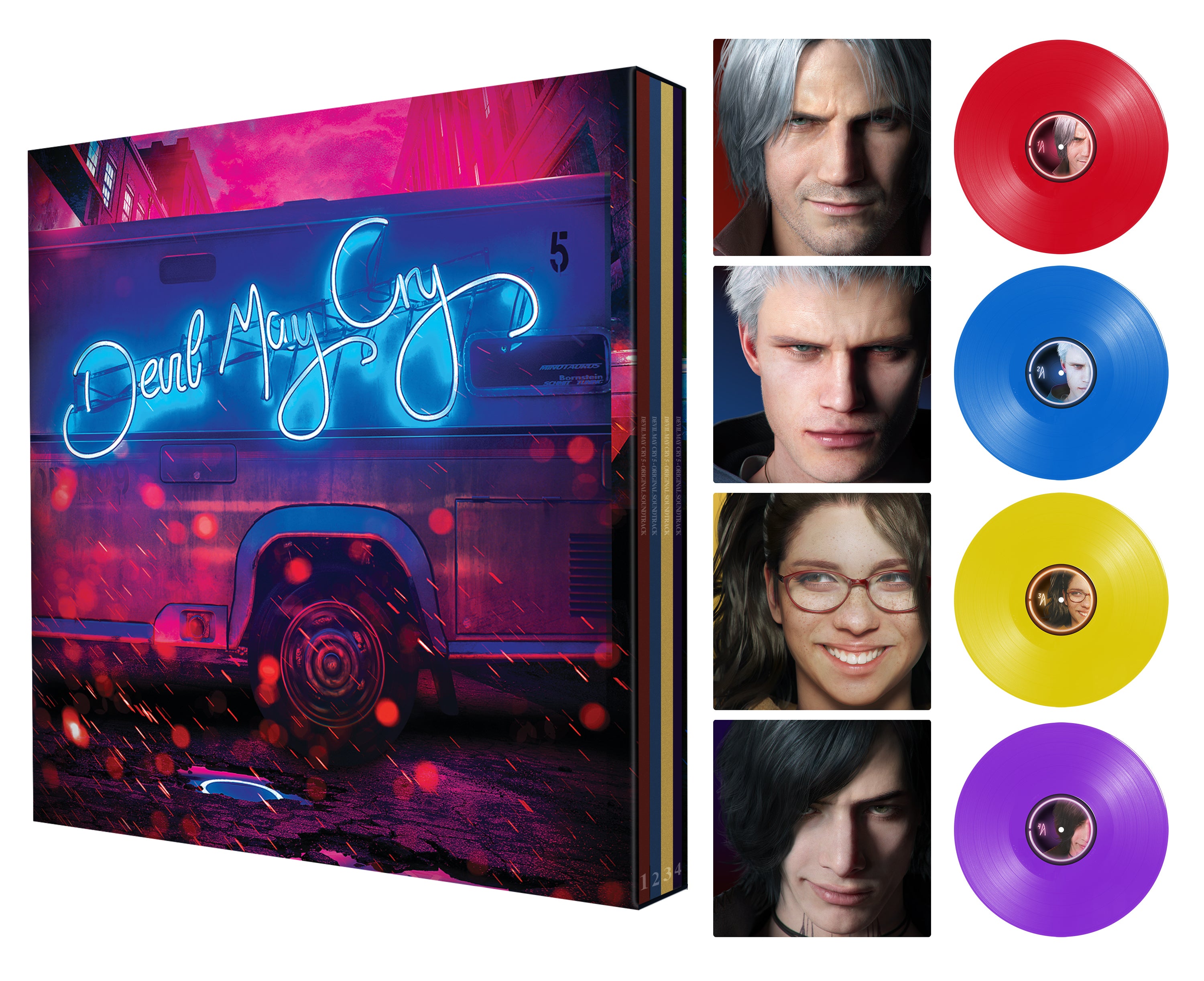 Devil May Cry 5 DOUBLE VINYL | 4x LP BOX SET | 5X CD BOX SET
