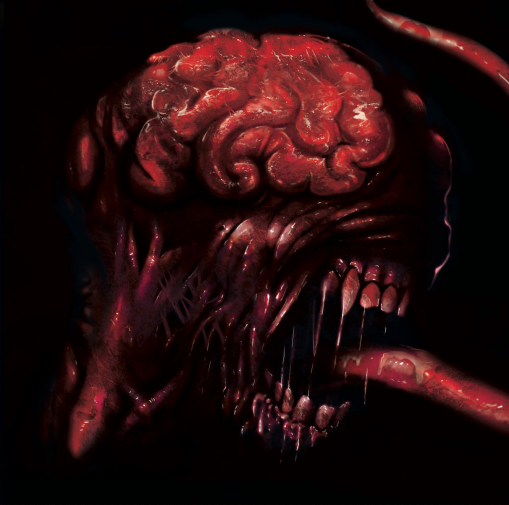 The front cover design for the Resident Evil 2 soundtrack vinyl.