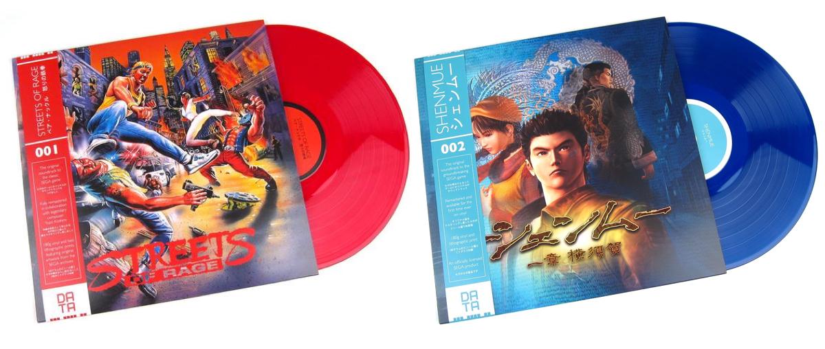 Streets of Rage and Shenmue vinyl