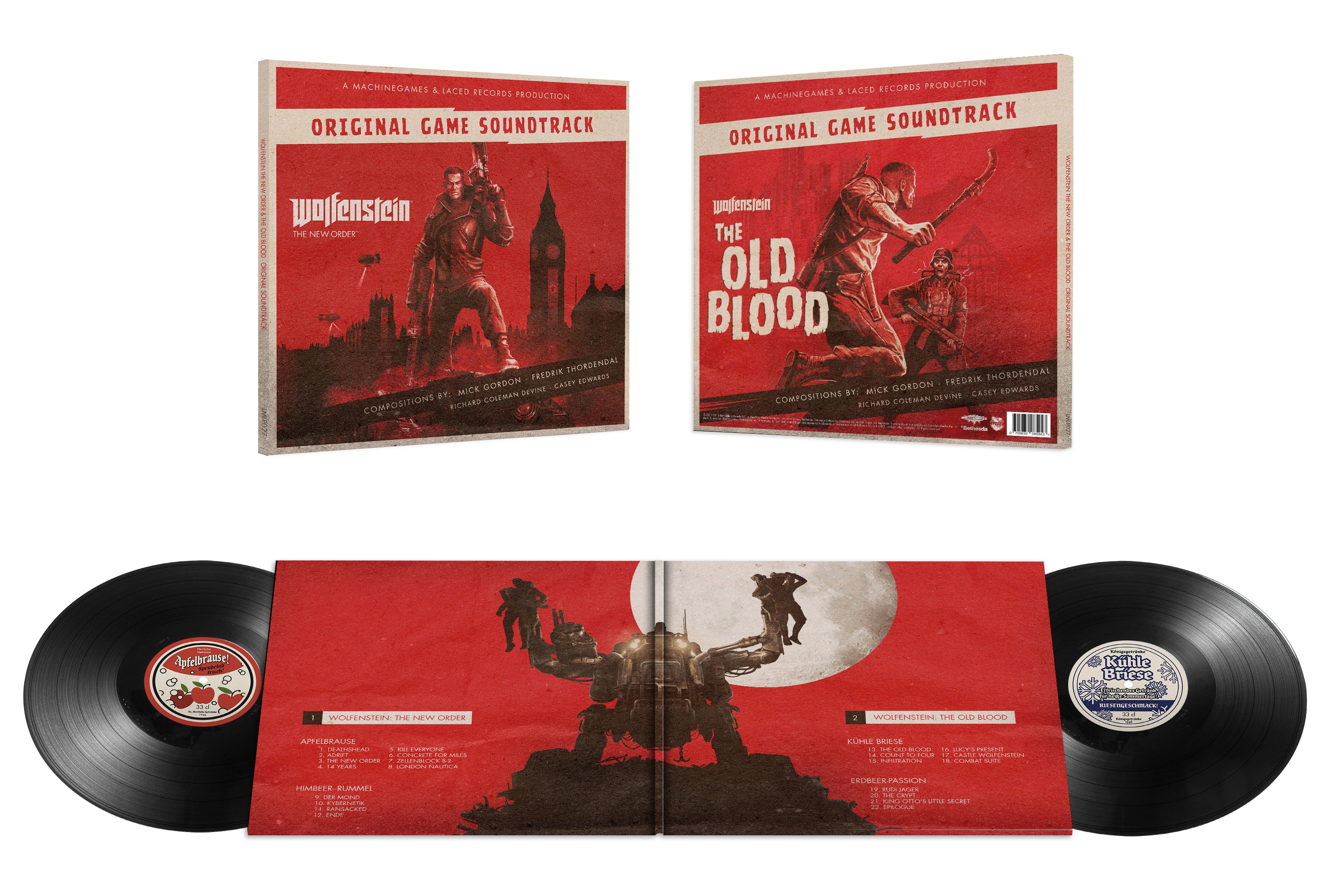 Wolfenstein: The New Order | The Old Blood DELUXE DOUBLE VINYL