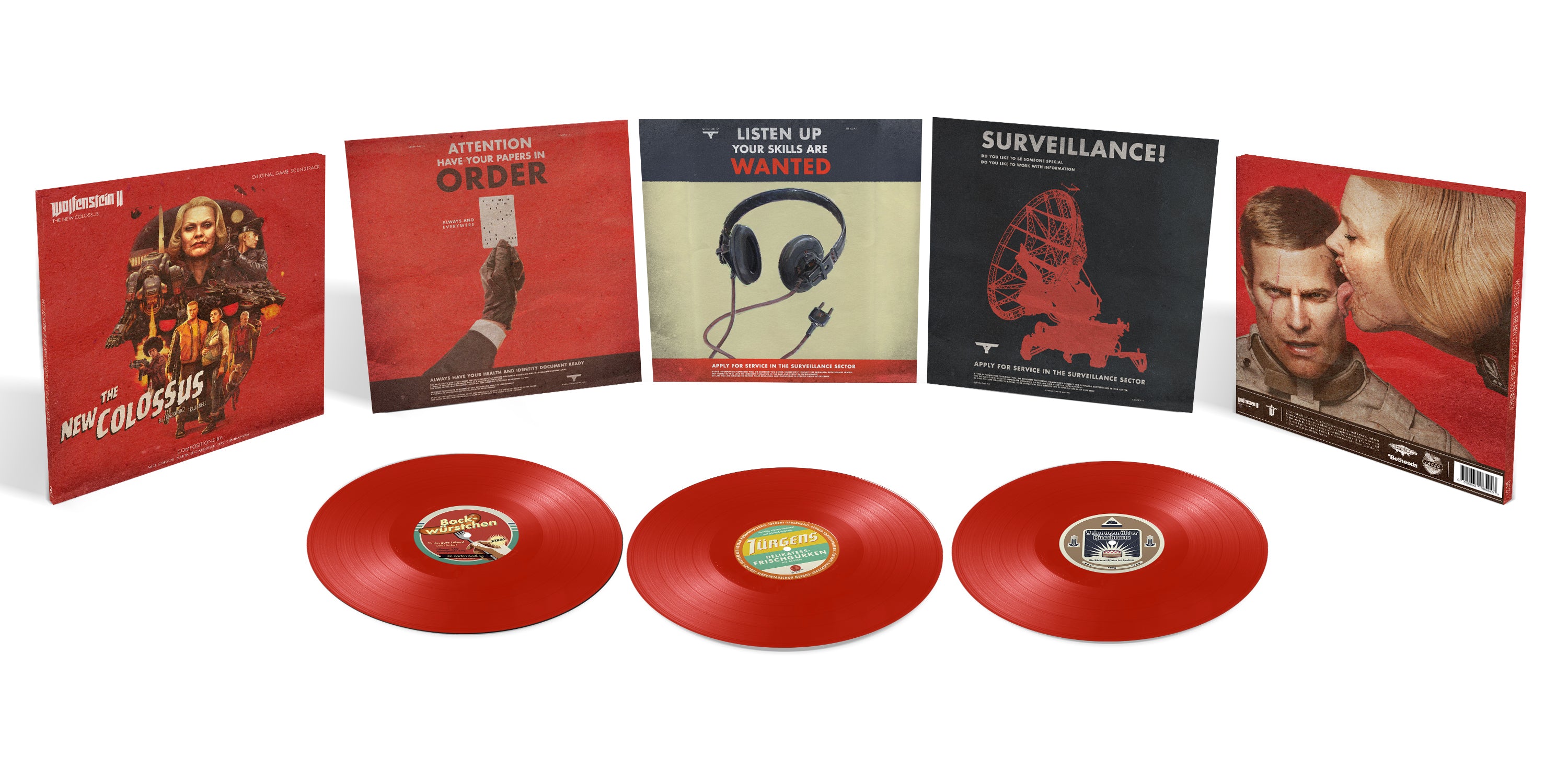 Wolfenstein II: The New Colossus DELUXE TRIPLE VINYL