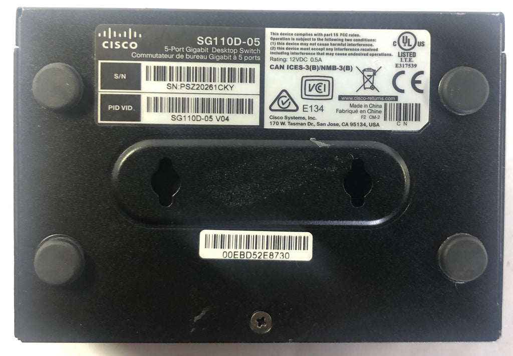 Cisco Sg110d 05 5 Port Gigabit Ethernet Switch Buffalo Computer Parts