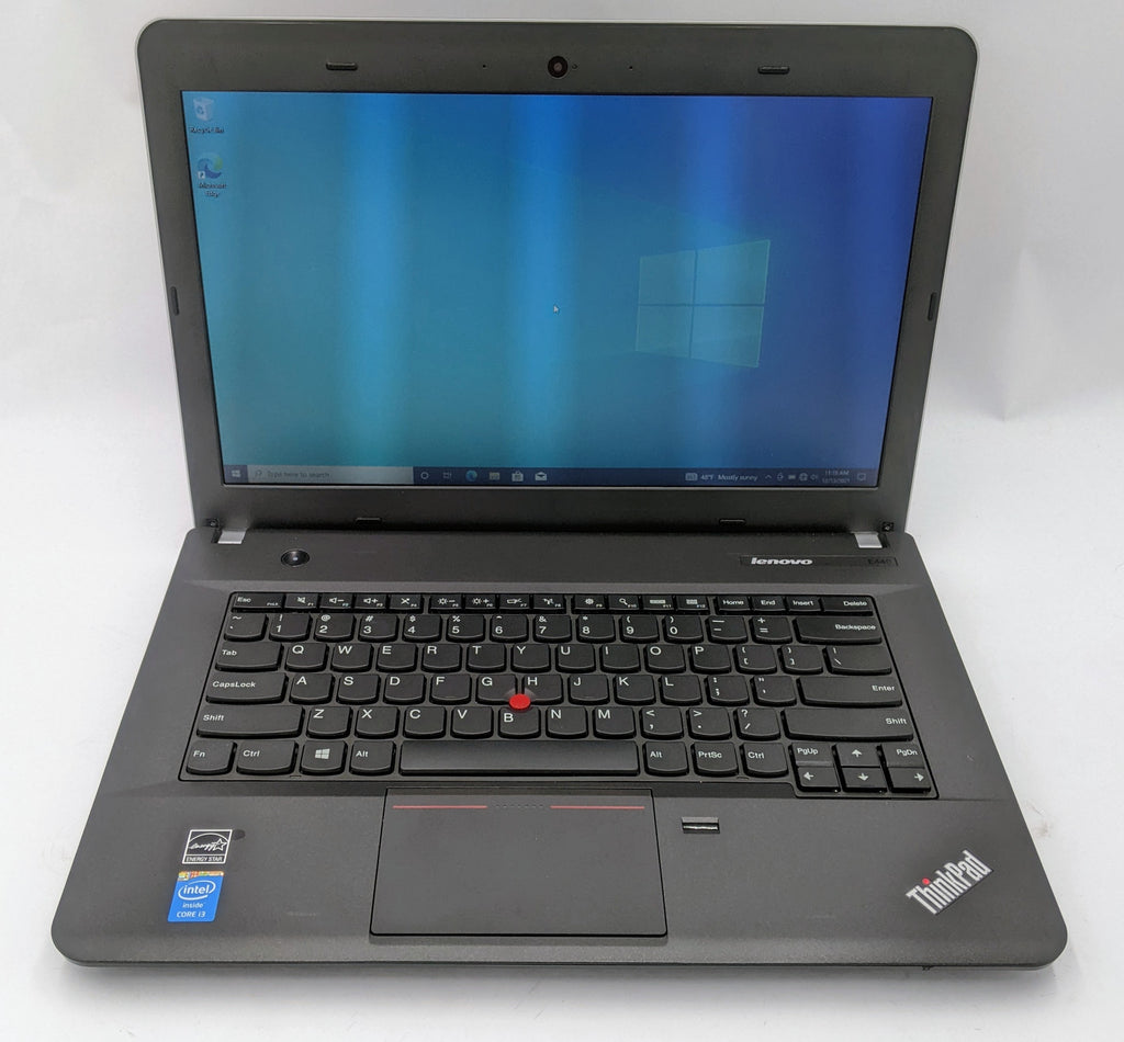 Lenovo ThinkPad E440 Laptop- 128GB SSD, 4GB RAM, Intel i3 CPU, Windows 10  Pro