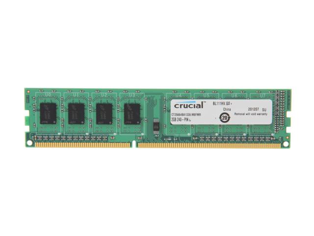 profundamente comentario Pobreza extrema Crucial CT25664BA1339A 2GB DDR3 Desktop RAM Memory – Buffalo Computer Parts