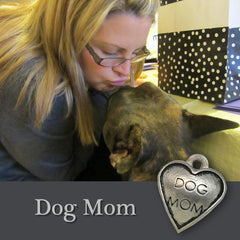 Dog Mom Dog Charm