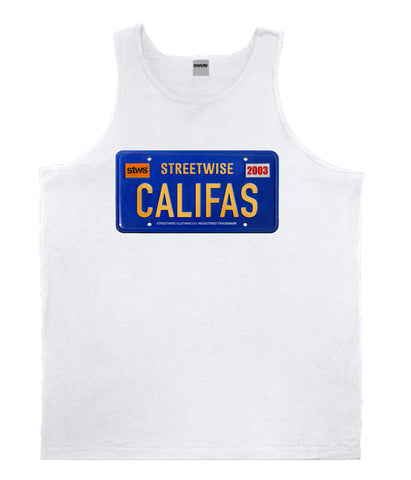 80's Plates Tank (White)