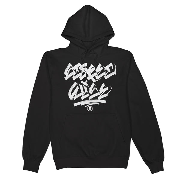 Flaks Brush Hoodie (Black)