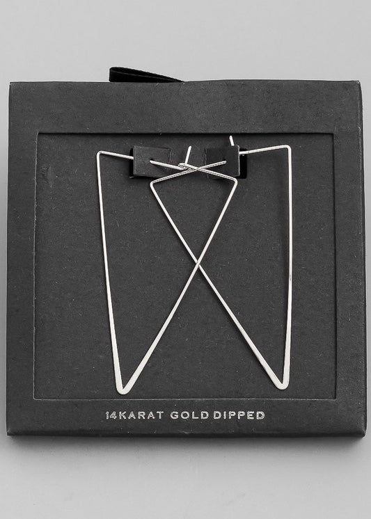 Janette Triangle Hoop