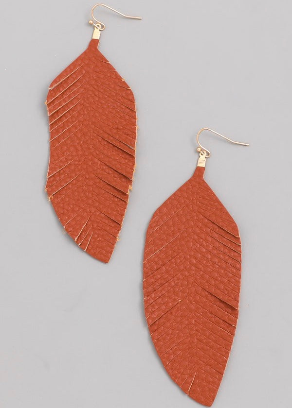 Natalia Feather Earring