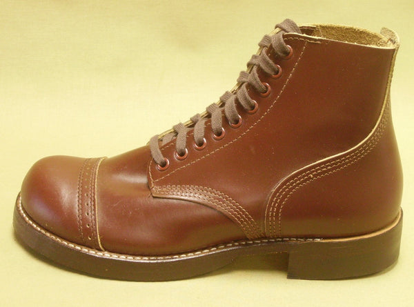 Shoes, Service, Russet, Composition Sole – WWII Impressions, Inc