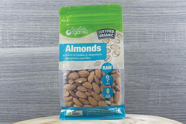 organic raw almonds