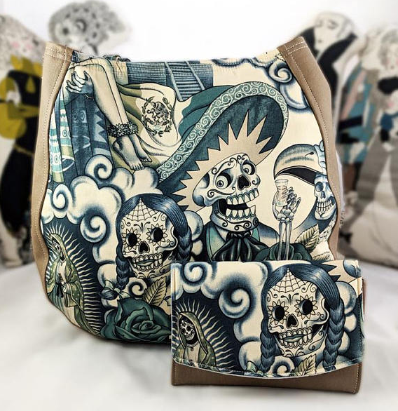 sugar skull handbag