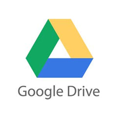 image of google drive logo - use google drive to store data when travelling