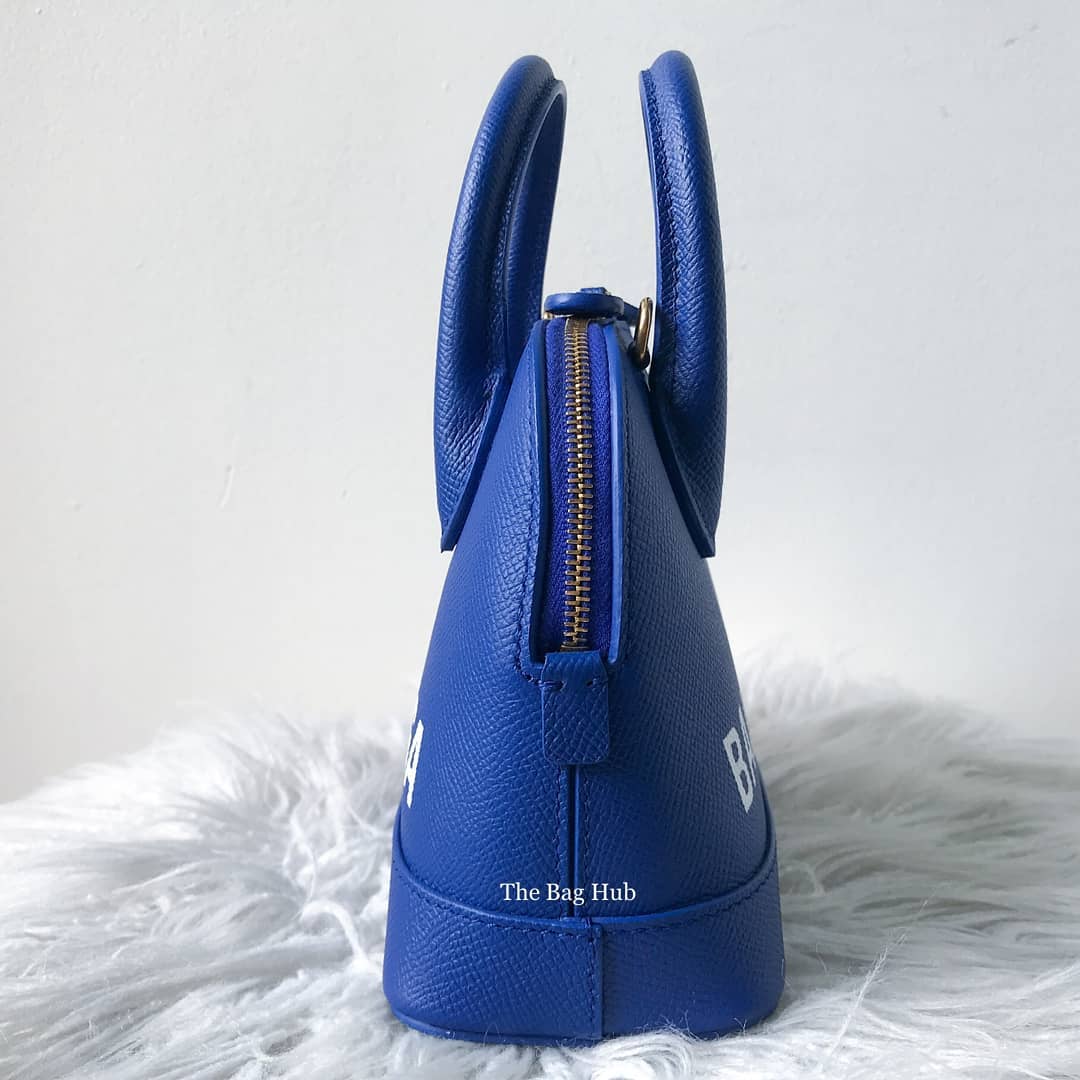 balenciaga backpack blue