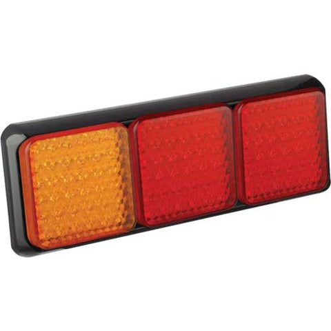 Triple Combination Lamp, Stop/Tail/Indicator LED Autolamps 100BARRME