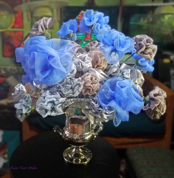 More flowers into Silver Hydrangea. 4