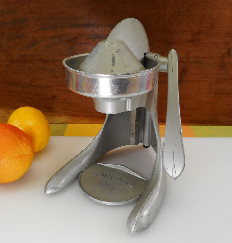 Juice King 1940 Vintage Manual Citrus Juicer Press Model JK-4A – Olde